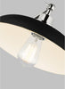 CW1141MBKPN Wellfleet 1 Light Bathroom Vanity | Alternate Image
