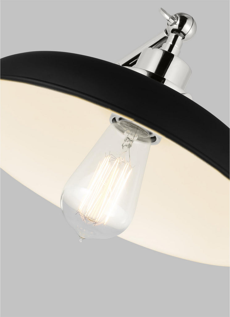 CW1141MBKPN Wellfleet 1 Light Bathroom Vanity | Alternate Image