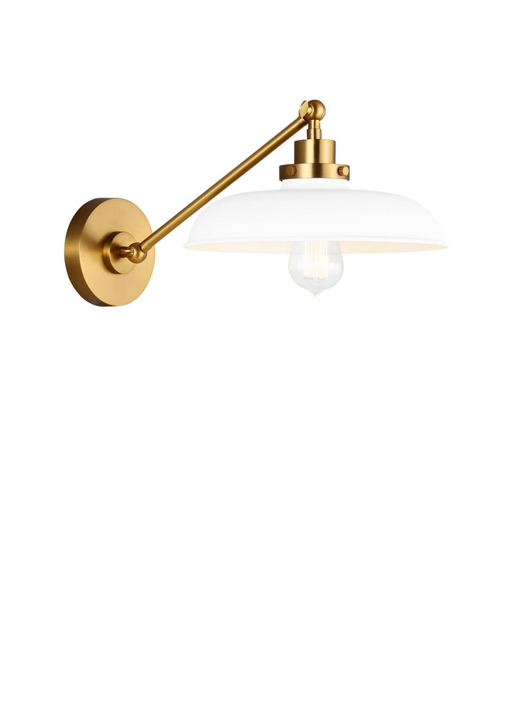 CW1141MWTBBS Wellfleet 1 Light Bathroom Vanity | Alternate Image