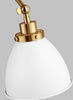 CW1161MWTBBS Wellfleet 1 Light Bathroom Vanity | Alternate Image
