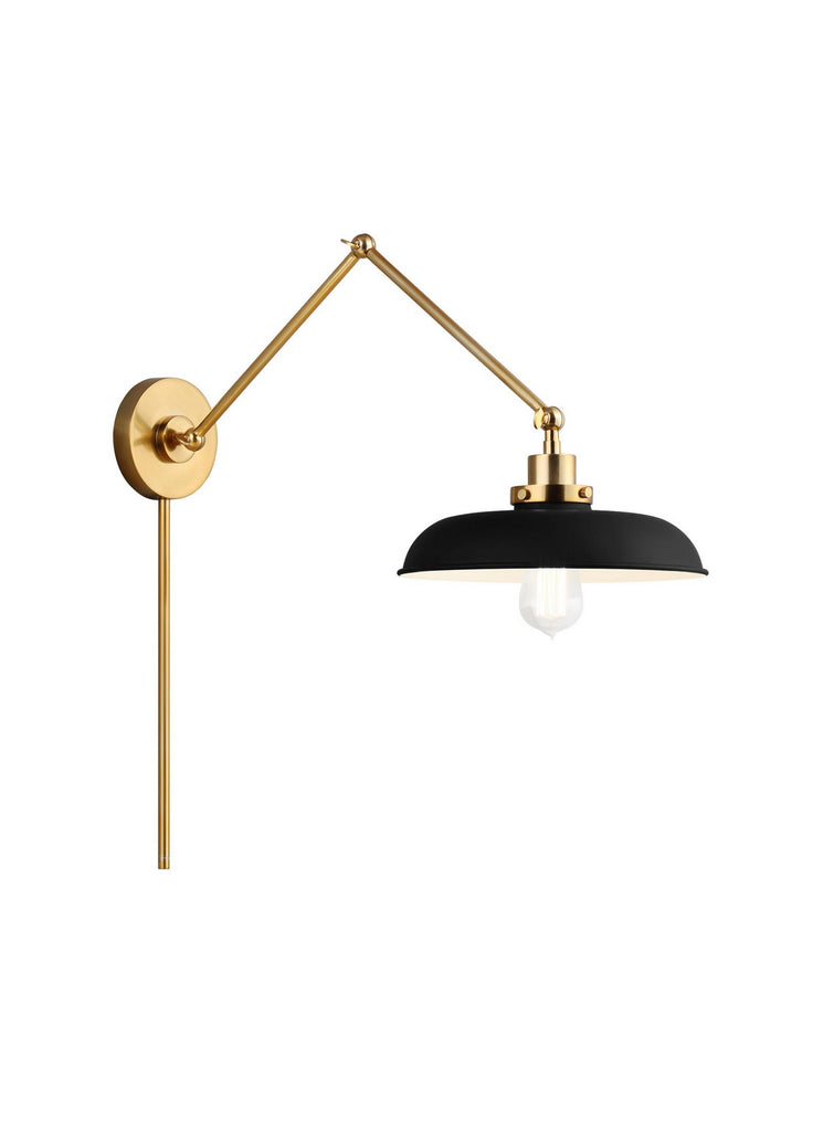 CW1171MBKBBS Wellfleet 1 Light Bathroom Vanity | Alternate Image