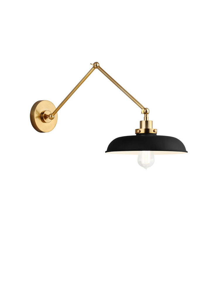 CW1171MBKBBS Wellfleet 1 Light Bathroom Vanity | Alternate Image