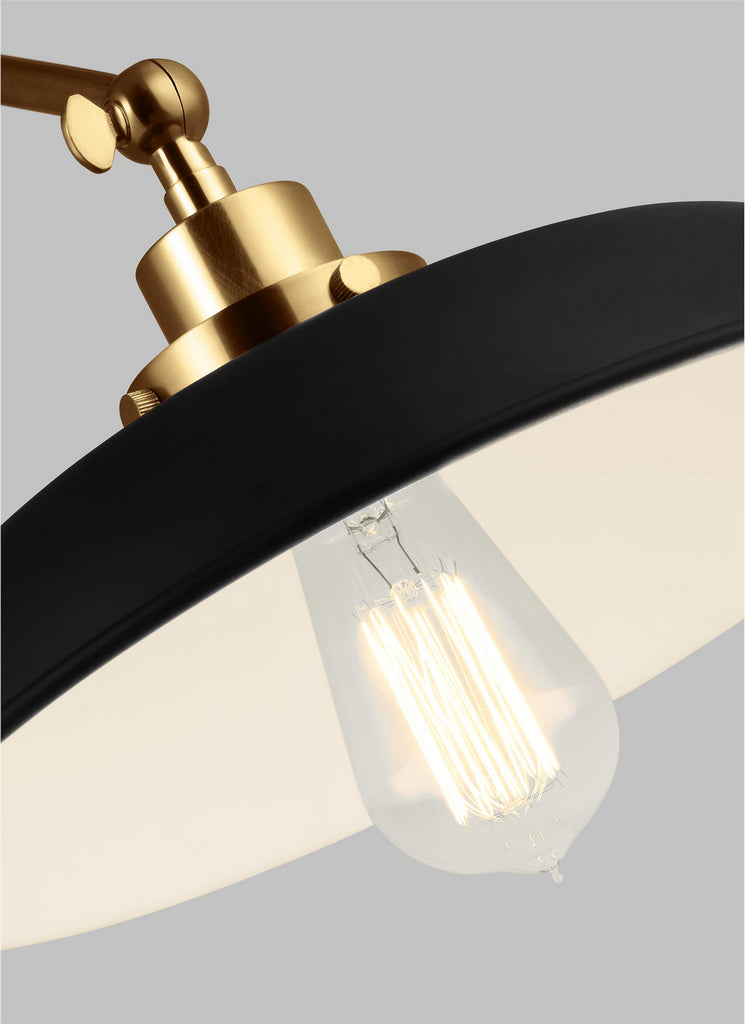 CW1171MBKBBS Wellfleet 1 Light Bathroom Vanity | Alternate Image