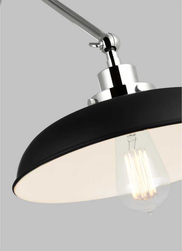 CW1171MBKPN Wellfleet 1 Light Bathroom Vanity | Alternate Image