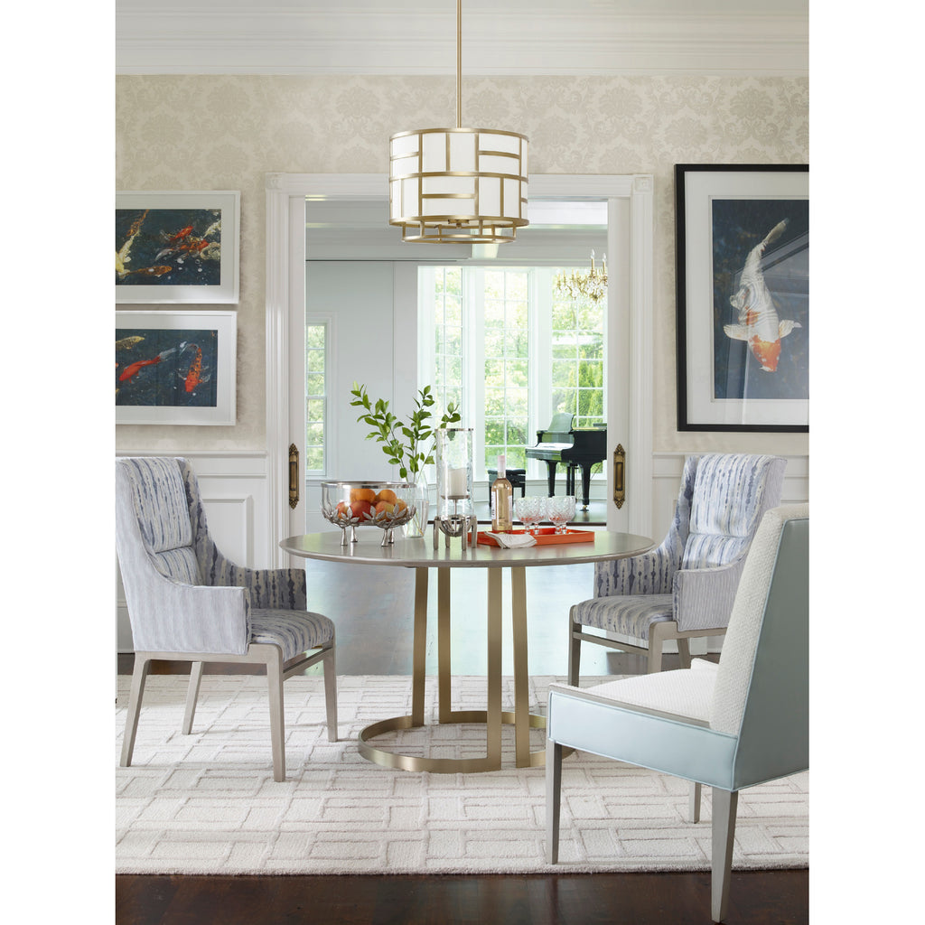 Crystorama Danielson 16.75'' Chandelier in Vibrant Gold - Lifestyle View