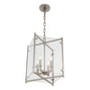 DAN-8796-BN Danbury 4 Light Lantern Pendant | Main Image