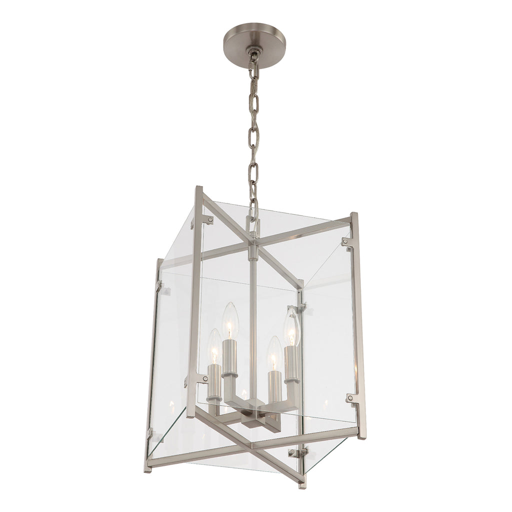 DAN-8796-BN Danbury 4 Light Lantern Pendant | Main Image