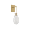 Crystorama Davis 5.75" LED Sconce in Modern Gold - Additional View