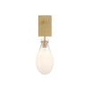 Crystorama Davis 5.75" LED Sconce in Modern Gold - Additional View