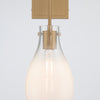 Crystorama Davis 5.75" LED Sconce in Modern Gold - Additional View