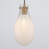 Crystorama Davis 23.25" LED Multi-Light Pendant in Modern Gold - Additional View