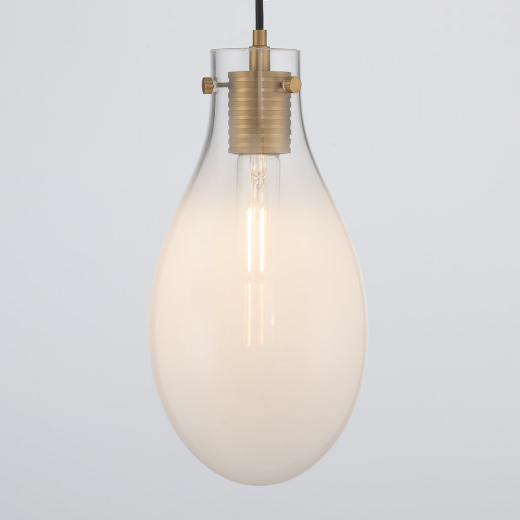 Crystorama Davis 23.25" LED Multi-Light Pendant in Modern Gold - Additional View