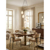 Crystorama Davis 23.25" LED Multi-Light Pendant in Modern Gold - Lifestyle View