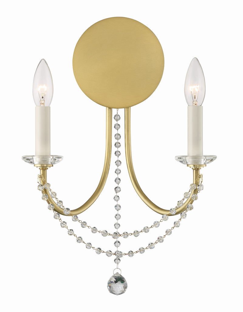 DEL-90802-AG Delilah 12.25'' Sconce | Main Image