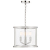 DEV-B8003-PN Devon 3 Light Lantern Chandelier | Main Image