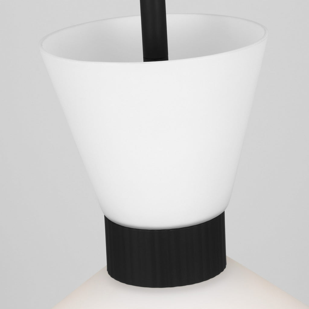 DJP1091MBK Belcarra 1 Light Pendant | Alternate Image