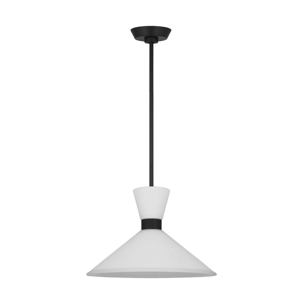 DJP1091MBK Belcarra 1 Light Pendant | Alternate Image