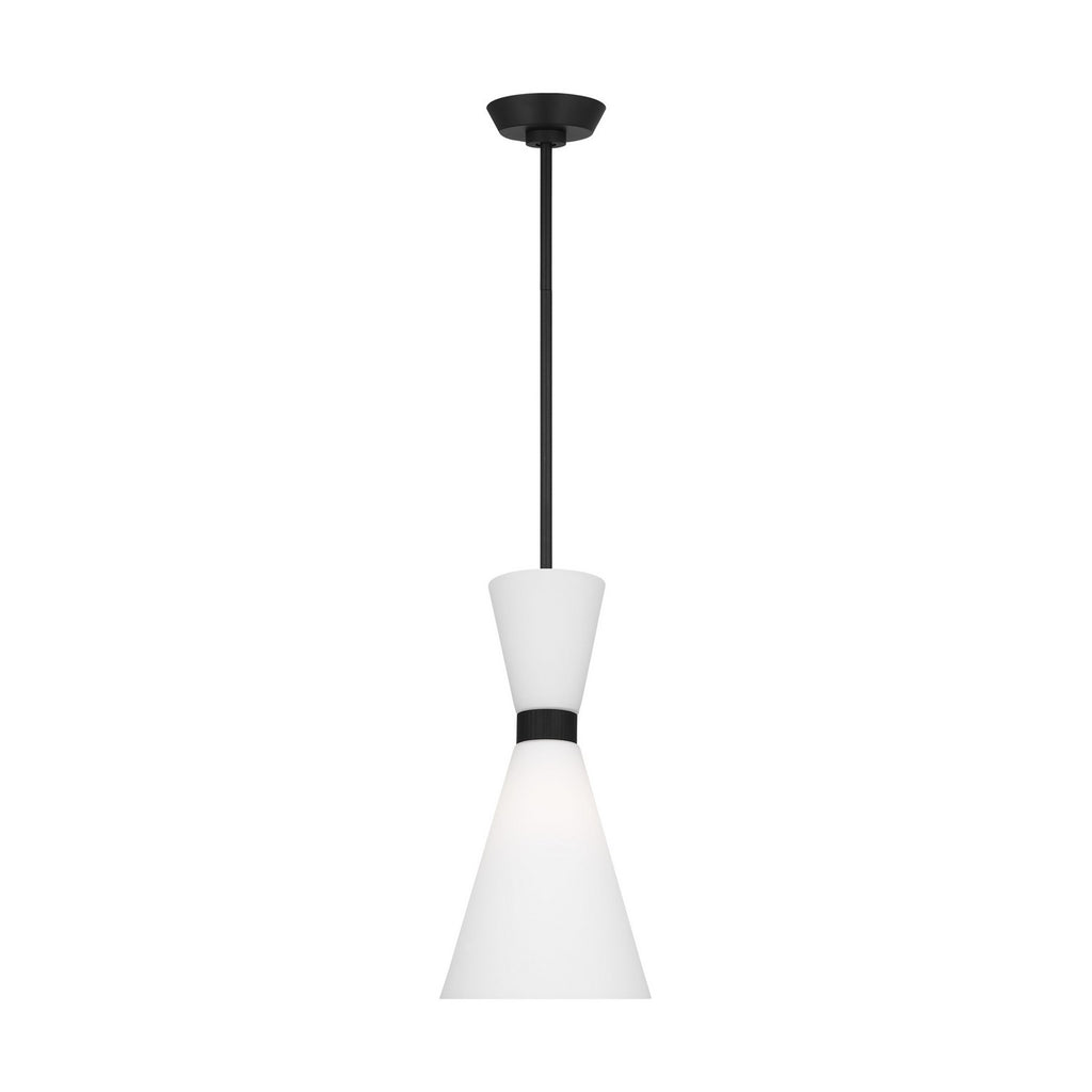 DJP1101MBK Belcarra 1 Light Pendant | Main Image