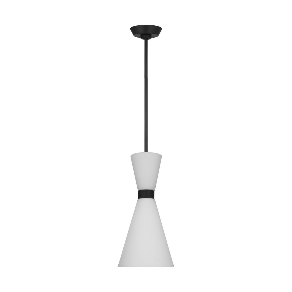 DJP1101MBK Belcarra 1 Light Pendant | Alternate Image