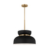 DJP1111SBMBK Pemberton 1 Light Pendant | Main Image