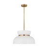 DJP1111SBMWT Pemberton 1 Light Pendant | Main Image