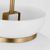 DJP1111SBMWT Pemberton 1 Light Pendant | Alternate Image
