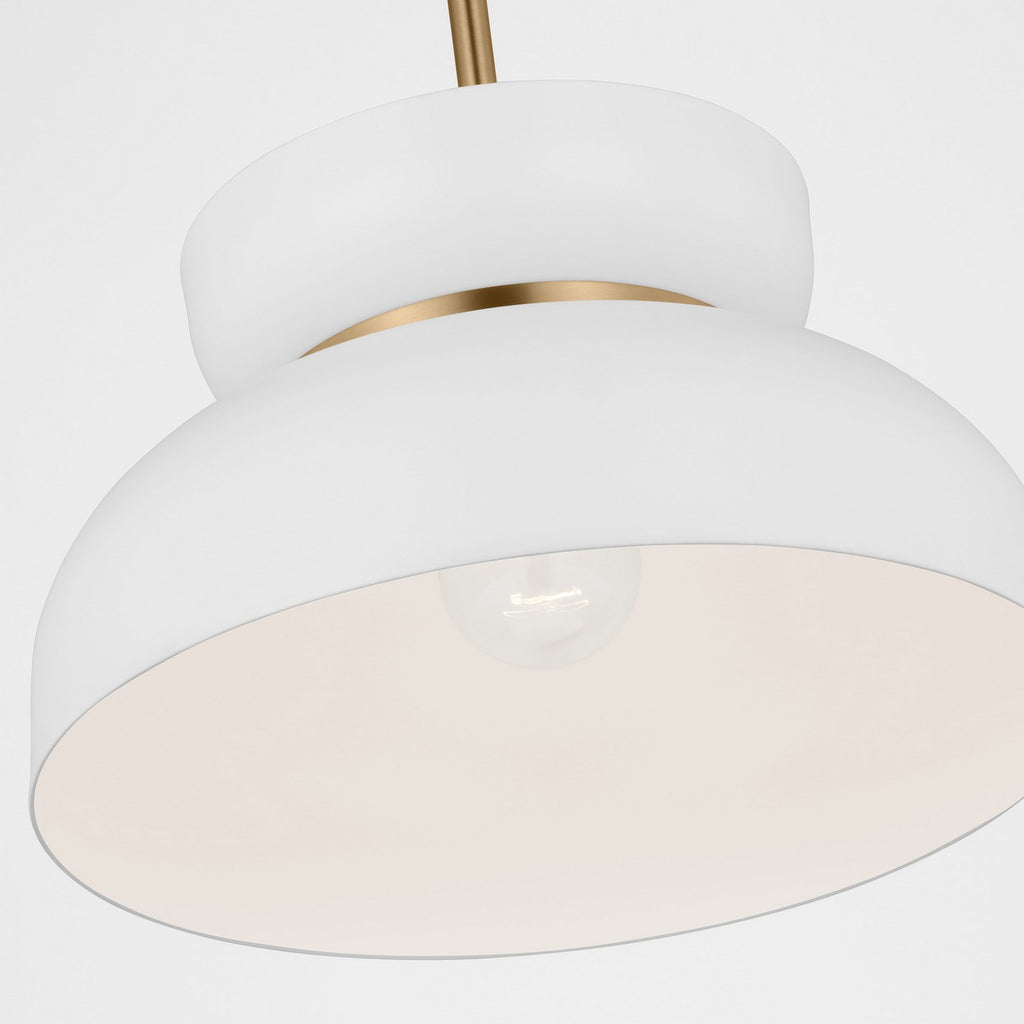 DJP1111SBMWT Pemberton 1 Light Pendant | Alternate Image