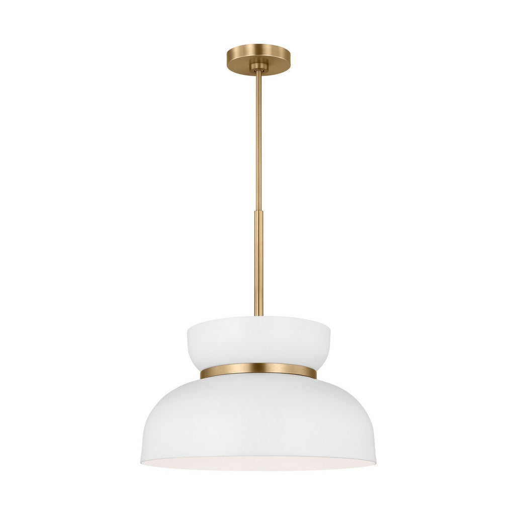 DJP1111SBMWT Pemberton 1 Light Pendant | Alternate Image