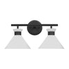 DJV1012MBK Belcarra 2 Light Bathroom Vanity | Alternate Image