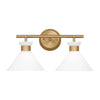DJV1012SB Belcarra 2 Light Bathroom Vanity | Main Image