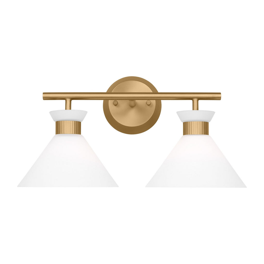 DJV1012SB Belcarra 2 Light Bathroom Vanity | Main Image