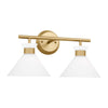 DJV1012SB Belcarra 2 Light Bathroom Vanity | Alternate Image