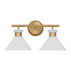 DJV1012SB Belcarra 2 Light Bathroom Vanity | Alternate Image