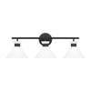 DJV1013MBK Belcarra 3 Light Bathroom Vanity | Main Image
