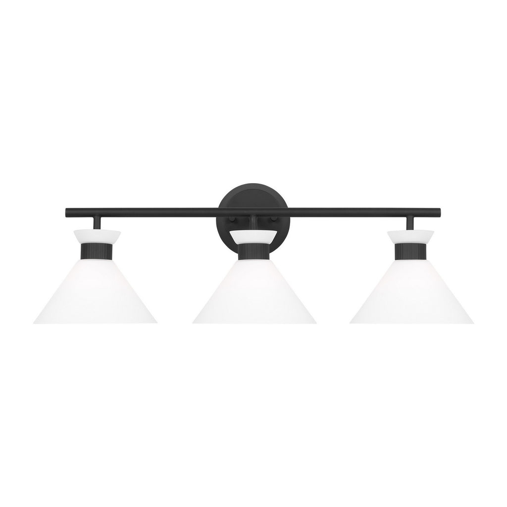 DJV1013MBK Belcarra 3 Light Bathroom Vanity | Main Image