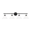 DJV1014MBK Belcarra 4 Light Bathroom Vanity | Main Image