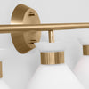 DJV1014SB Belcarra 4 Light Bathroom Vanity | Alternate Image