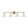 DJV1014SB Belcarra 4 Light Bathroom Vanity | Alternate Image