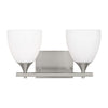 DJV1022BS Toffino 2 Light Bathroom Vanity | Main Image
