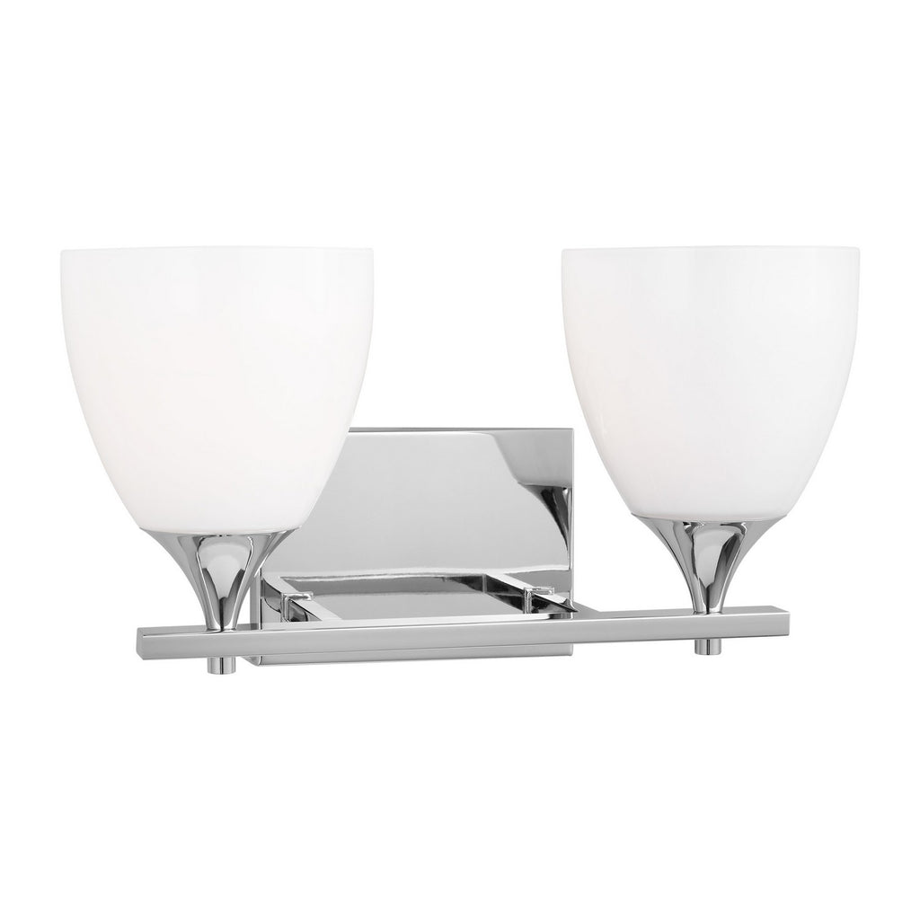 DJV1022CH Toffino 2 Light Bathroom Vanity | Alternate Image
