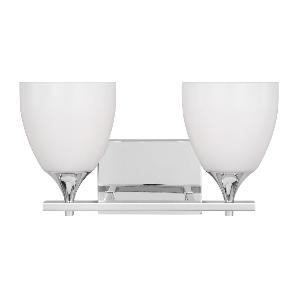 DJV1022CH Toffino 2 Light Bathroom Vanity | Alternate Image