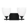 DJV1022MBK Toffino 2 Light Bathroom Vanity | Main Image