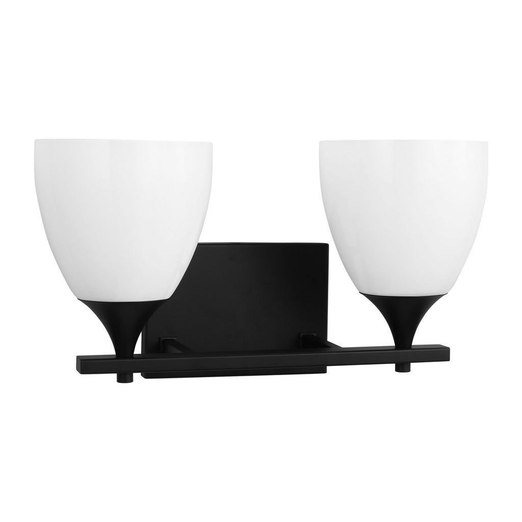 DJV1022MBK Toffino 2 Light Bathroom Vanity | Alternate Image