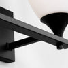 DJV1022MBK Toffino 2 Light Bathroom Vanity | Alternate Image