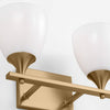 DJV1022SB Toffino 2 Light Bathroom Vanity | Alternate Image