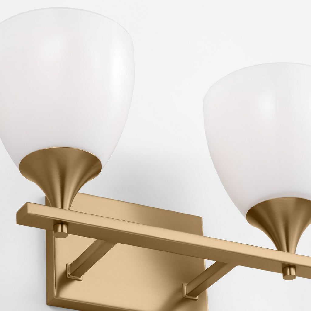 DJV1022SB Toffino 2 Light Bathroom Vanity | Alternate Image