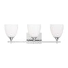 DJV1023CH Toffino 3 Light Bathroom Vanity | Main Image