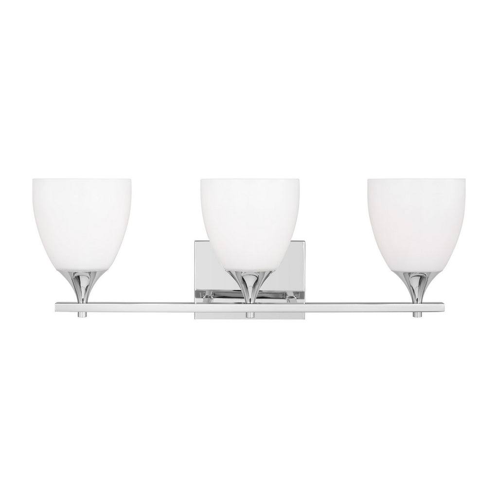 DJV1023CH Toffino 3 Light Bathroom Vanity | Main Image
