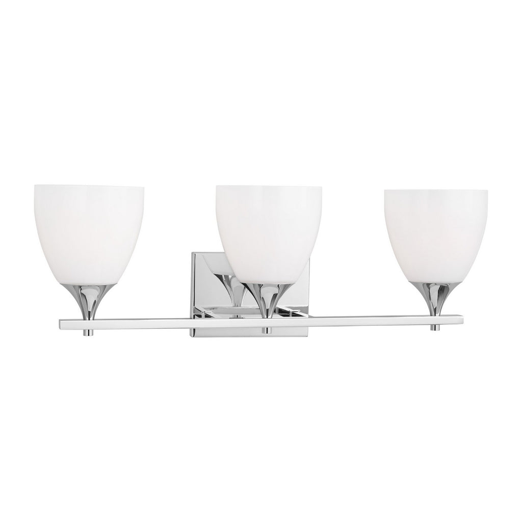 DJV1023CH Toffino 3 Light Bathroom Vanity | Alternate Image