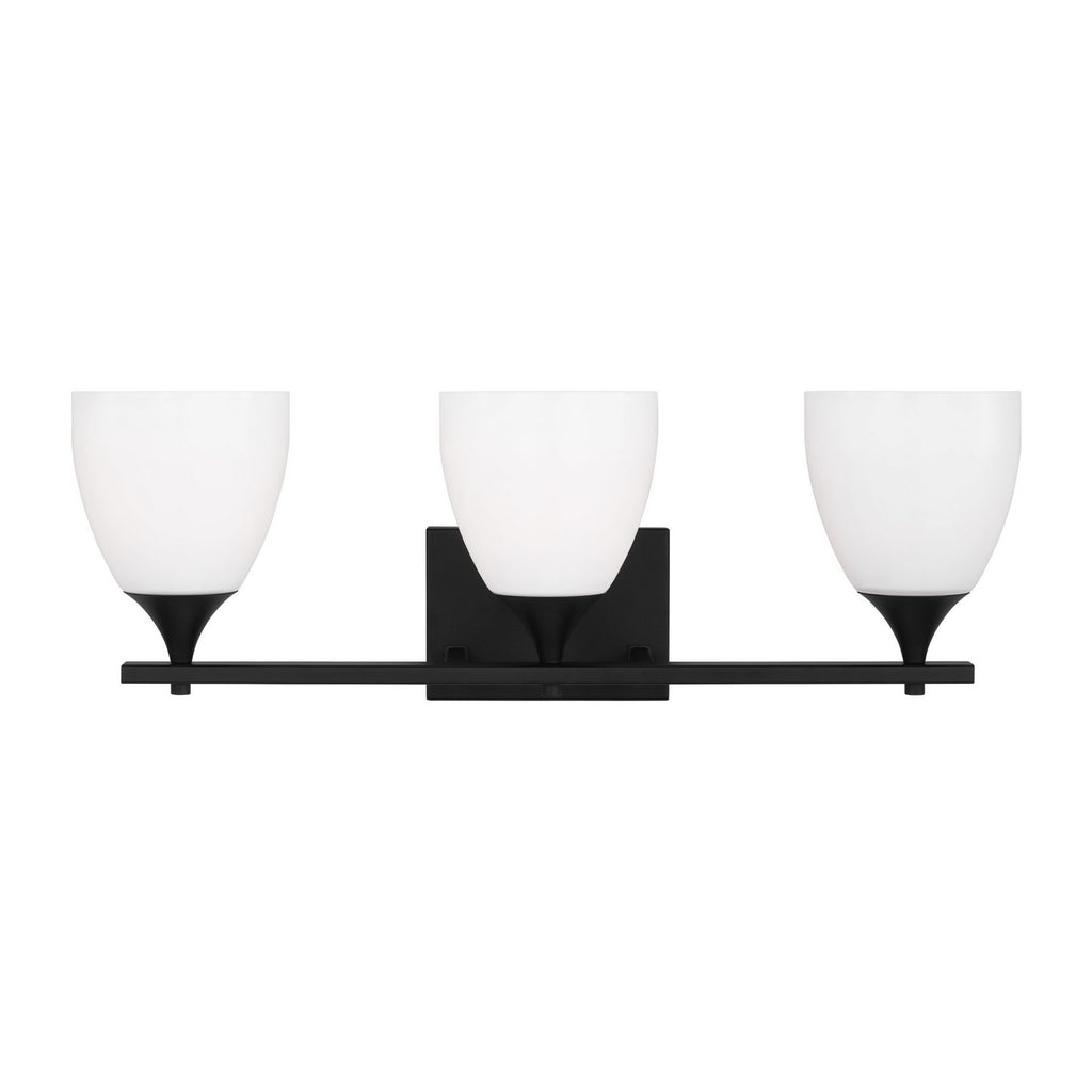 DJV1023MBK Toffino 3 Light Bathroom Vanity | Main Image